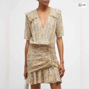 Veronica Beard Dress Elegant Paisley Print Dress sz 16